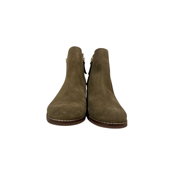 Cole Haan Women's Haidyn Boots Dark Olive Suede Size 6B - Picture 3 of 11